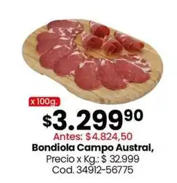 Coto Campo austral - bondiola campo austral oferta
