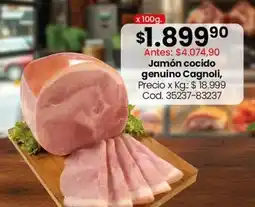 Coto Cagnoli - jamón cocido genuino oferta