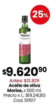 Coto Morixe - aceite de oliva oferta