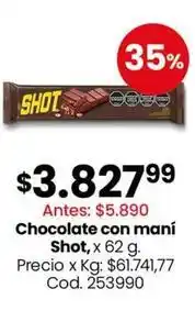 Coto Shot - chocolate con maní oferta