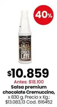 Coto Premium - salsa premium chocolate cremuccino oferta