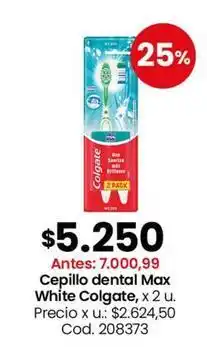 Coto Colgate - cepillo dental max white oferta