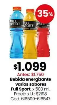 Coto Bebida energizante oferta