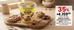 Coto Block - relleno untable chocolate con mani oferta