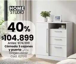 Coto Origen - cómoda 3 cajones y puerta oferta