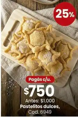 Pastelitos dulces, cod. 6949