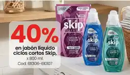 Coto skip jabón líquido ciclos cortos oferta