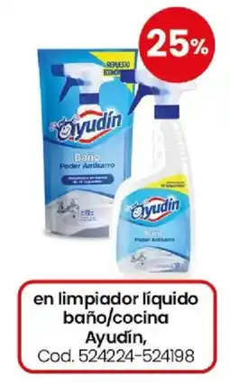 Coto Ayudín limpiador líquido baño/cocina oferta