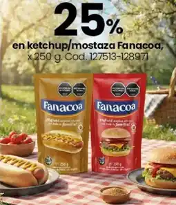 Coto Fanacoa ketchup/mostaza oferta