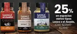 Coto Locos x el Asado especias varios tipos oferta