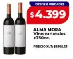 Supermayorista Vital Alma mora vino varietales oferta