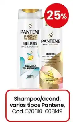 Coto Pantene shampoo/acond. varios tipos oferta