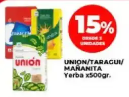 Supermayorista Vital Union yerba oferta