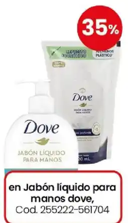 Coto Dove jabón líquido para manos oferta