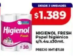 Supermayorista Vital Higienol papel higiénico oferta