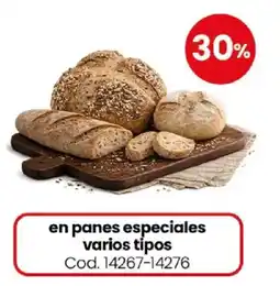 Coto panes especiales varios tipos oferta