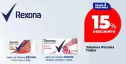 Supermayorista Vital Rexona jabones todos oferta