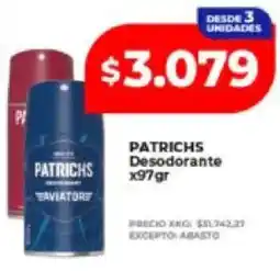 Supermayorista Vital Patrichs desodorante oferta