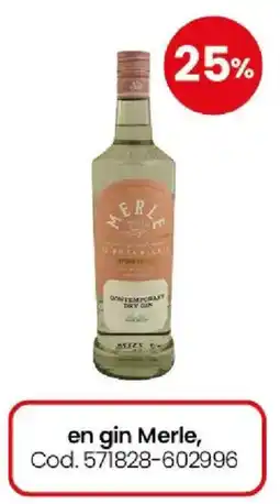 Coto Merle contemporcraft dry gin oferta