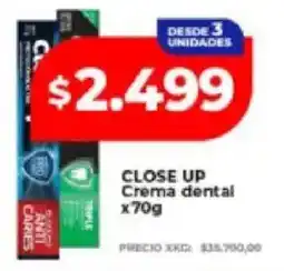 Supermayorista Vital Close up crema dental oferta