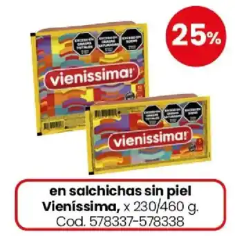 Coto Vieníssima salchichas sin piel oferta
