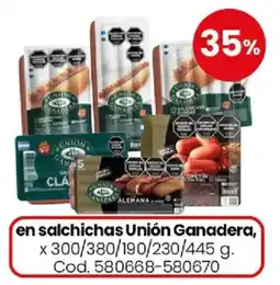 Coto Unión Ganadera salchichas oferta