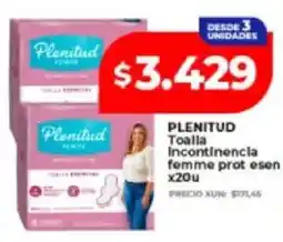 Supermayorista Vital Plenitud toalla incontinencia femme prot esen oferta