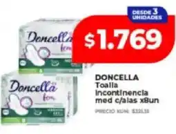 Supermayorista Vital Doncella toalla incontinencia med c/ alas oferta