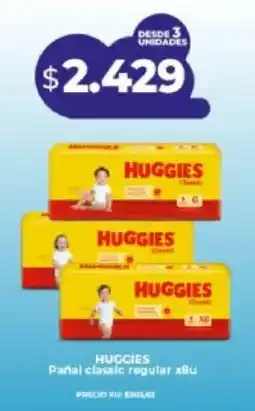 Supermayorista Vital Huggies pañal classic regular oferta