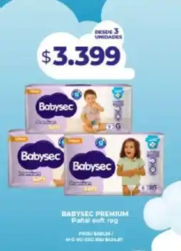 Supermayorista Vital Babysec pañal soft reg oferta