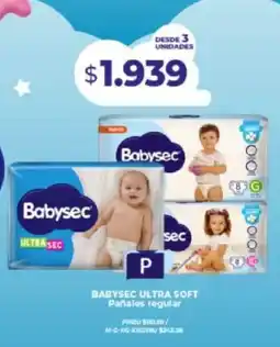Supermayorista Vital Babysec pañales regular oferta
