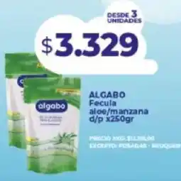 Supermayorista Vital Algabo fecula aloe/manzana oferta