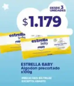 Supermayorista Vital Estrella baby algodón precortado oferta