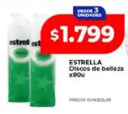 Supermayorista Vital Estrella discos de belleza oferta