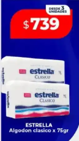 Supermayorista Vital Estrella algodon clasico oferta
