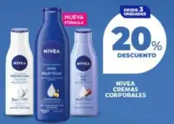 Supermayorista Vital Nivea cremas corporales oferta