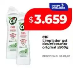 Supermayorista Vital Cif limpiador gel desinfectante original oferta