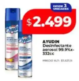 Supermayorista Vital Ayudin desinfectante aerosol oferta
