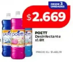 Supermayorista Vital Poett desinfectante oferta