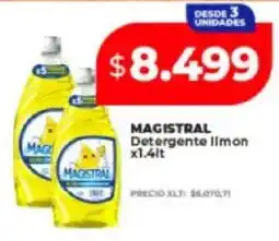 Supermayorista Vital Magistral detergente limon oferta