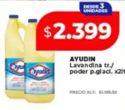 Supermayorista Vital Ayudin lavandina tr./poder p.glaci. oferta