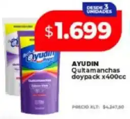 Supermayorista Vital Ayudin quitamanchas doypack oferta