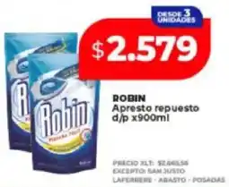Supermayorista Vital Robin apresto repuesto oferta