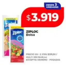 Supermayorista Vital Ziploc bolsa oferta