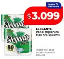 Supermayorista Vital Elegante papel higienico oferta