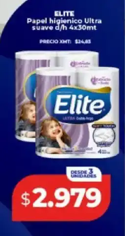 Supermayorista Vital Elite papel higienico ultra suave d/h oferta