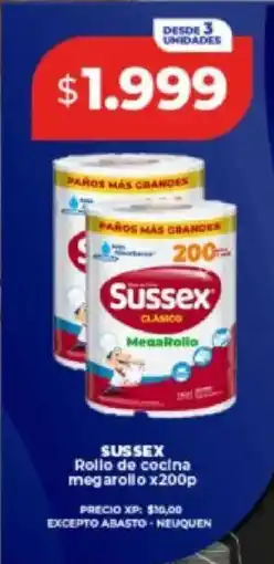 Supermayorista Vital Sussex rollo de cocina megarollo oferta