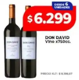 Supermayorista Vital Don david vino oferta