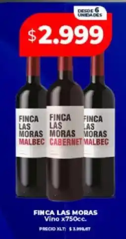 Supermayorista Vital Finca las moras vino oferta