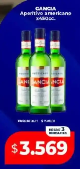 Supermayorista Vital Gancia aperitivo americano oferta